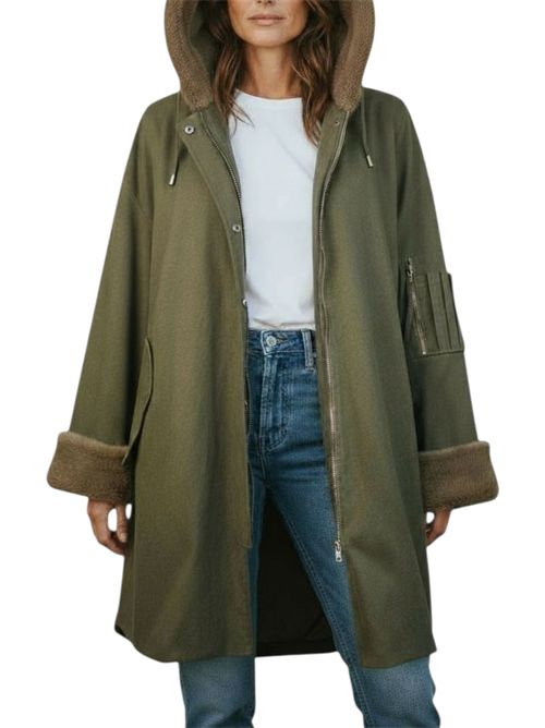 parka donna militare Virginia Bizzi | VY8037-BIVIS810